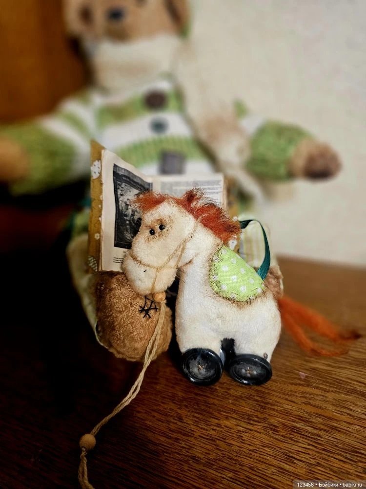 Мишка Тедди ручной работы (фото 6)