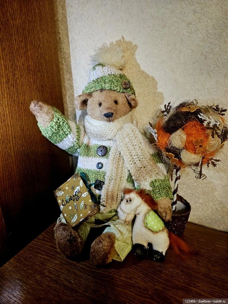 Мишка Тедди ручной работы (фото 4)