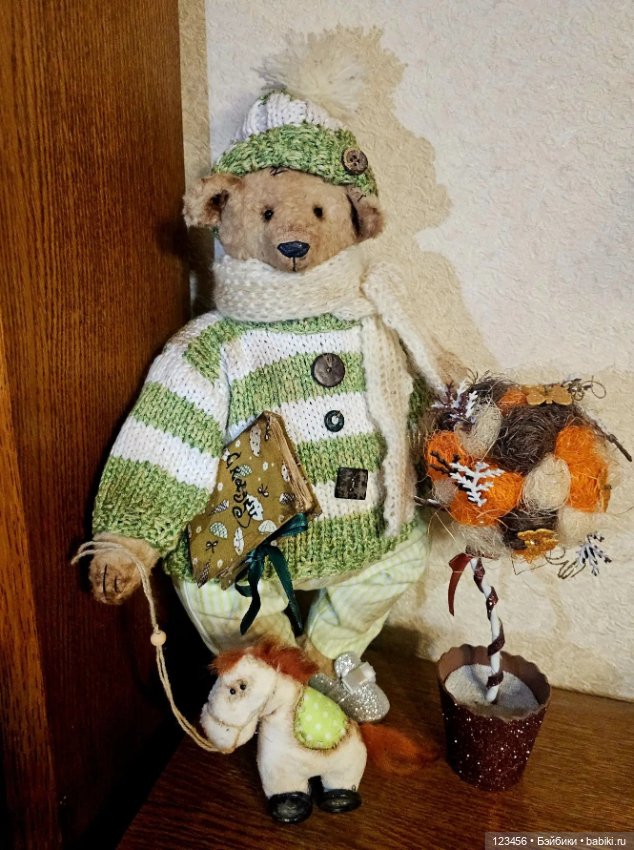 Мишка Тедди ручной работы (фото 5)