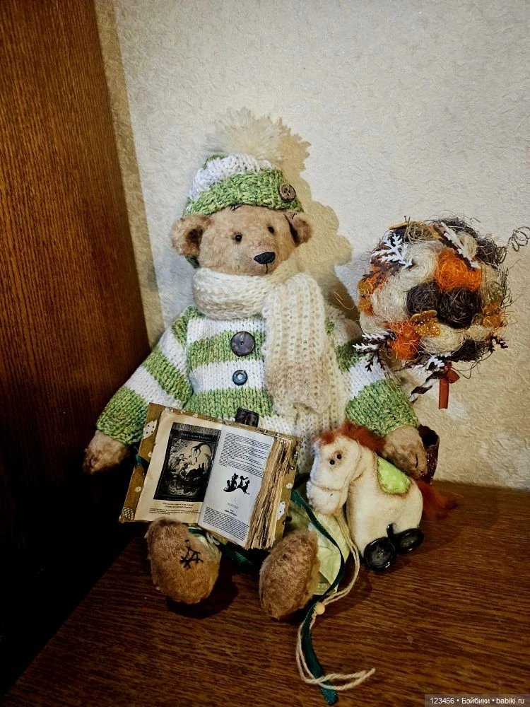 Мишка Тедди ручной работы (фото 3)