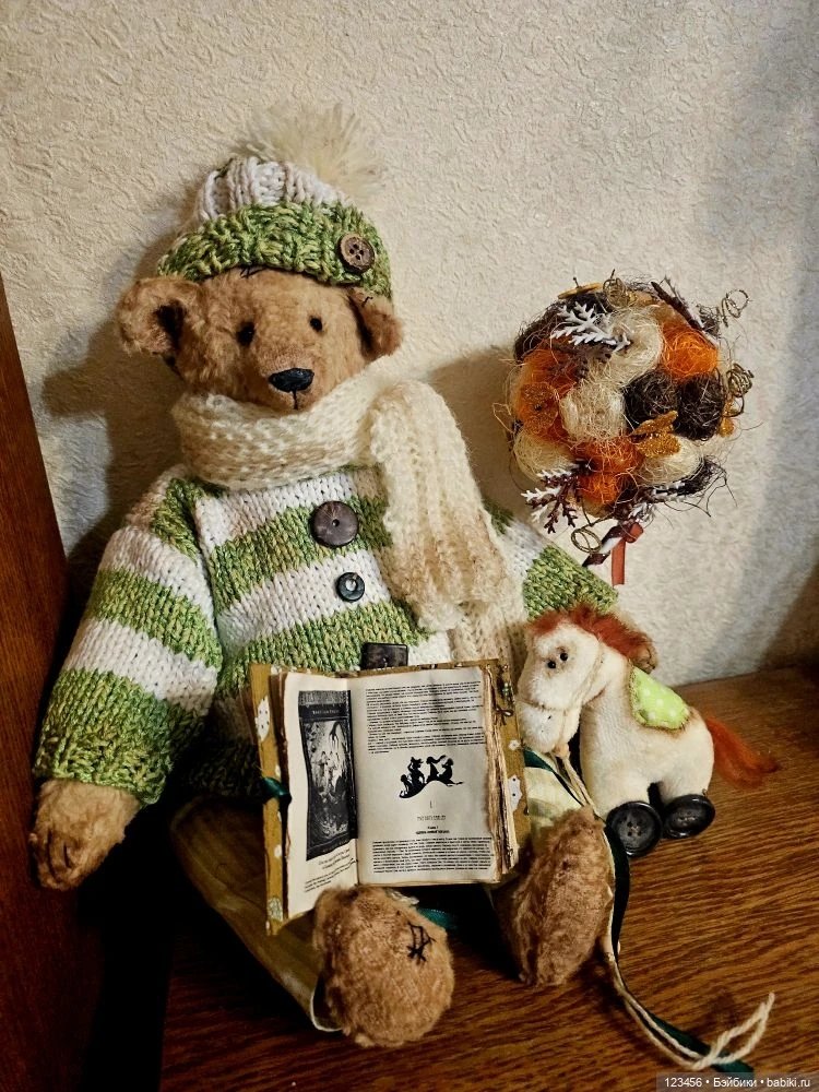 Мишка Тедди ручной работы