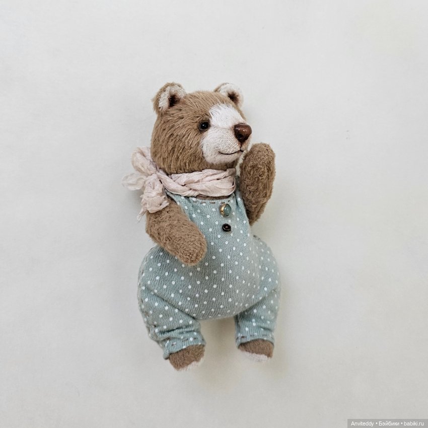 Миниатюрные мишки — Авторские игрушки (фото 4)