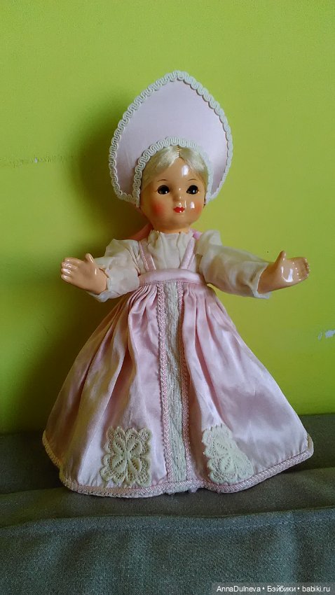Кукла опилочная в русском костюме (фото 5)