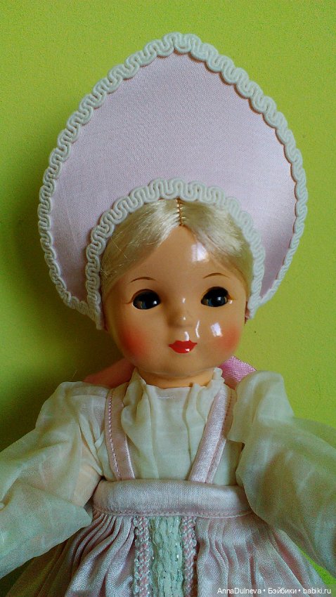 Кукла опилочная в русском костюме (фото 6)