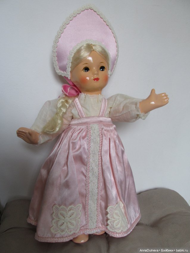 Кукла опилочная в русском костюме (фото 4)