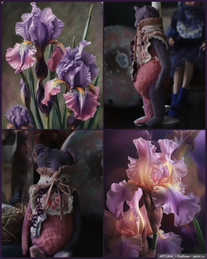 Аяме - мишка тедди — Авторские игрушки