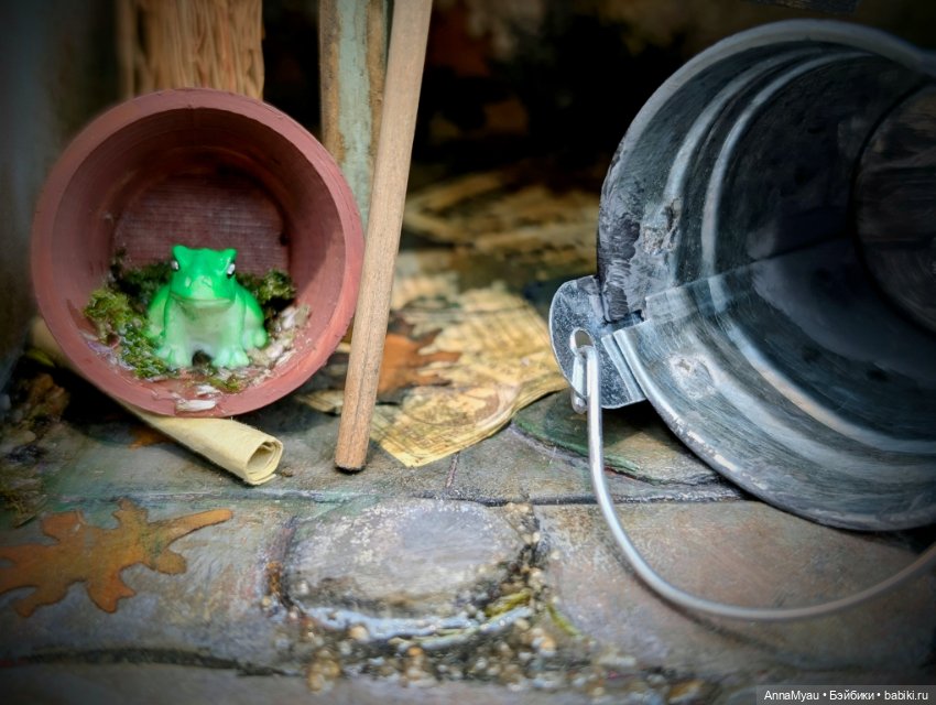 Композиция румбокс " уголок садовника" (фото 2)