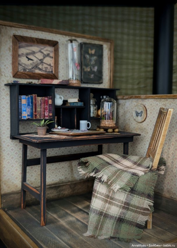 Румбокс "рабочий стол коллекционера бабочек" (фото 5)