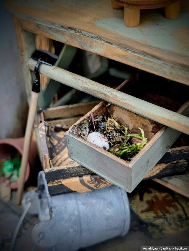 Композиция румбокс " уголок садовника" (фото 6)