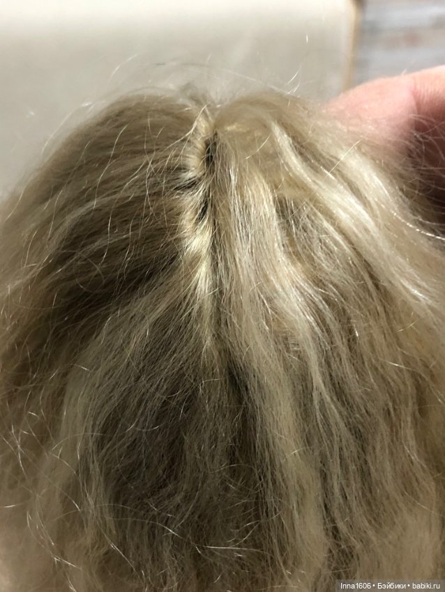 Парик из козочки 7/8 — Парики и волосы (мохер) для кукол (фото 4)