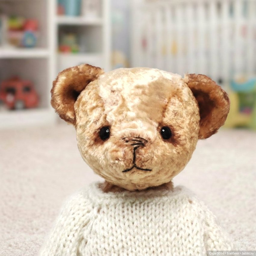 Генри, плюшевый мишка ручной работы (фото 8)