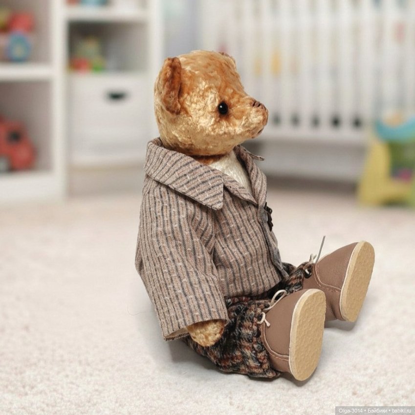 Генри, плюшевый мишка ручной работы (фото 2)