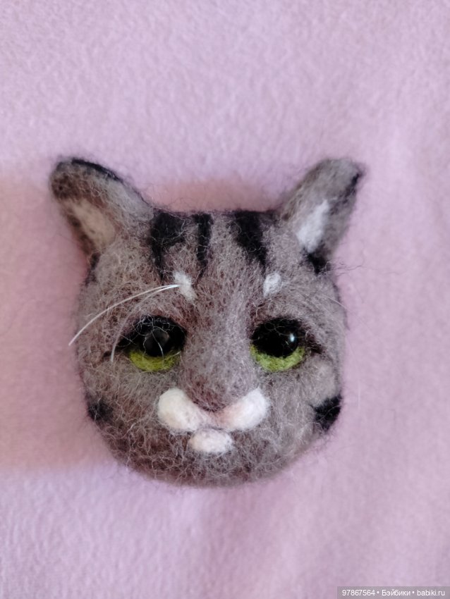 Брошь кот — Авторские игрушки