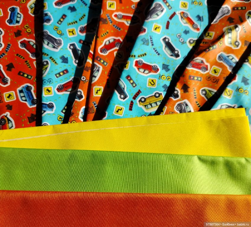 Лот ткани для курточек