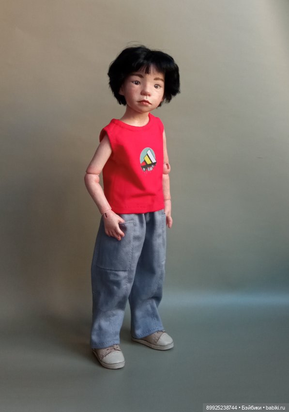 Шарнирная кукла авторская (фото 2)