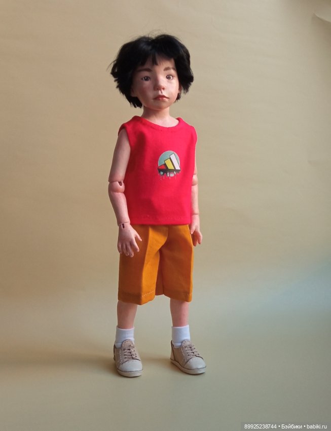 Шарнирная кукла авторская (фото 5)