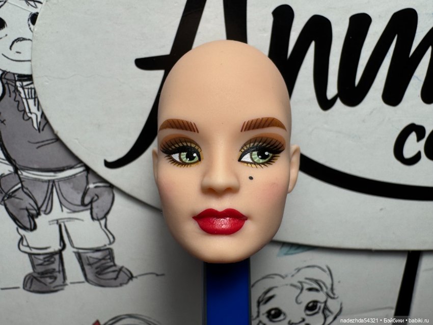 Голова Барби Waldorf из Базового набора №2 (4)