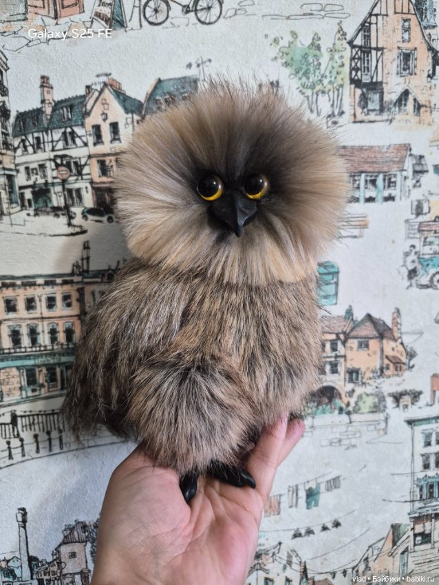 Совенок — Авторские игрушки (фото 2)