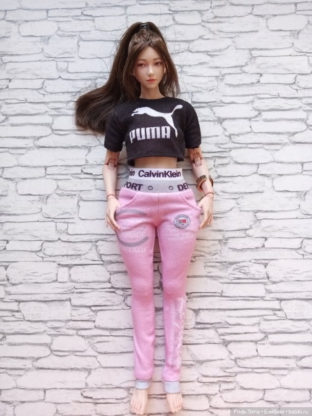 Одежда на Wordbox AT 202 Барби пышку Кена спортивные брюки Calvin Klein (фото 2)