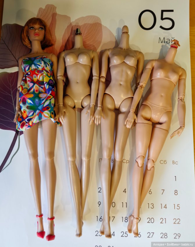 Лот тел для кукол Mengf и Sevrwell (фото 4)