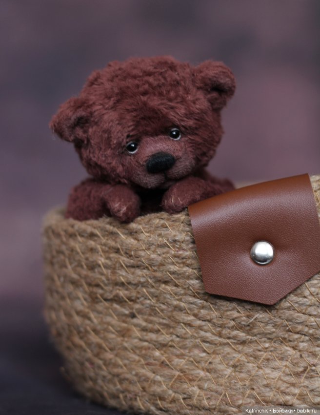 Мишка тедди ("живая" набивка) (фото 9)