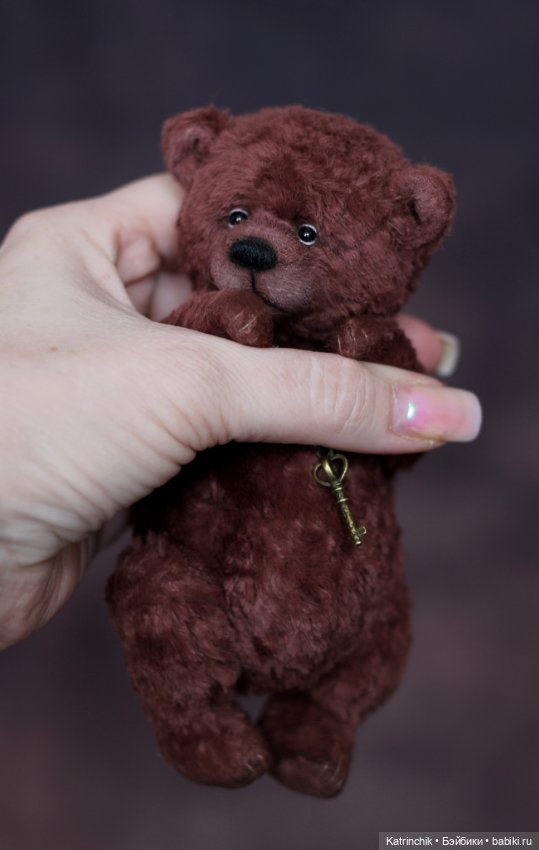 Мишка тедди ("живая" набивка) (фото 2)