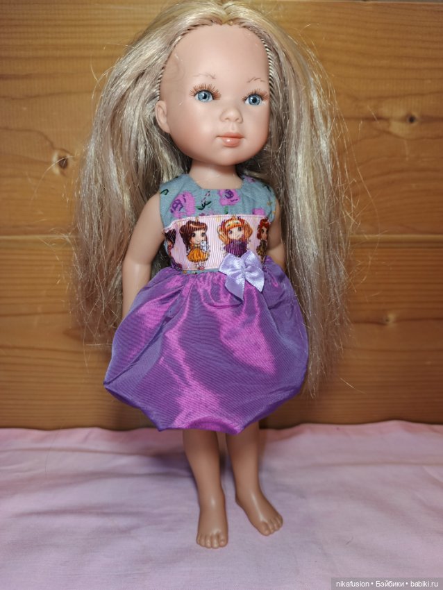 Платье на куклу БЖД 25-30 см и Карлотта (фото 3)