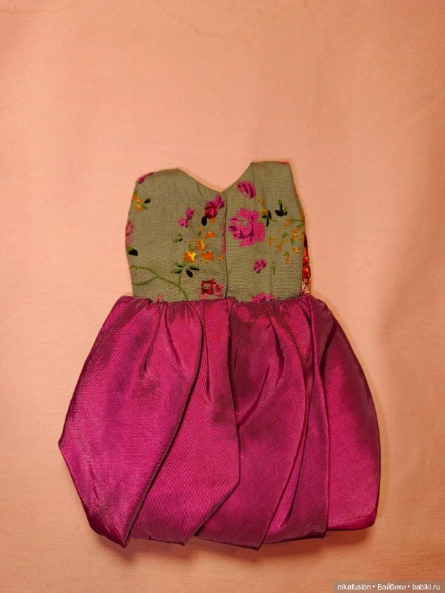 Платье на куклу БЖД 25-30 см и Карлотта (фото 7)