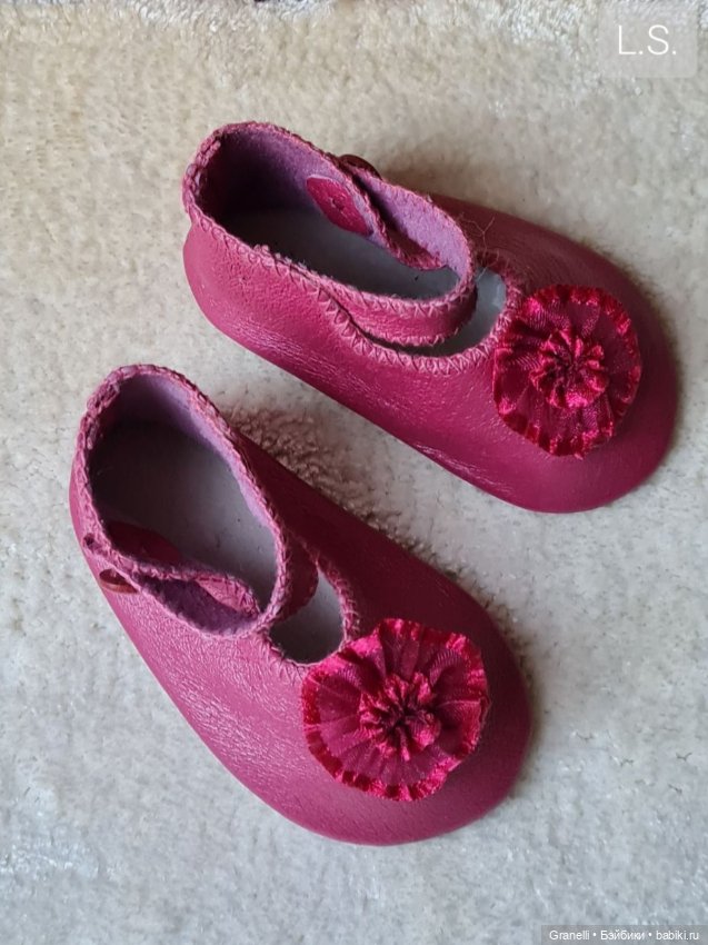 Ботиночки для антикварной куклы или реплики (фото 2)