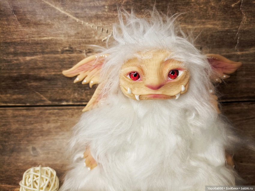 Авторская игрушка Альбиносик (фото 5)