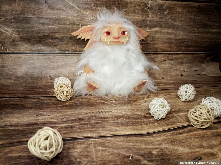 Авторская игрушка Альбиносик (фото 6)