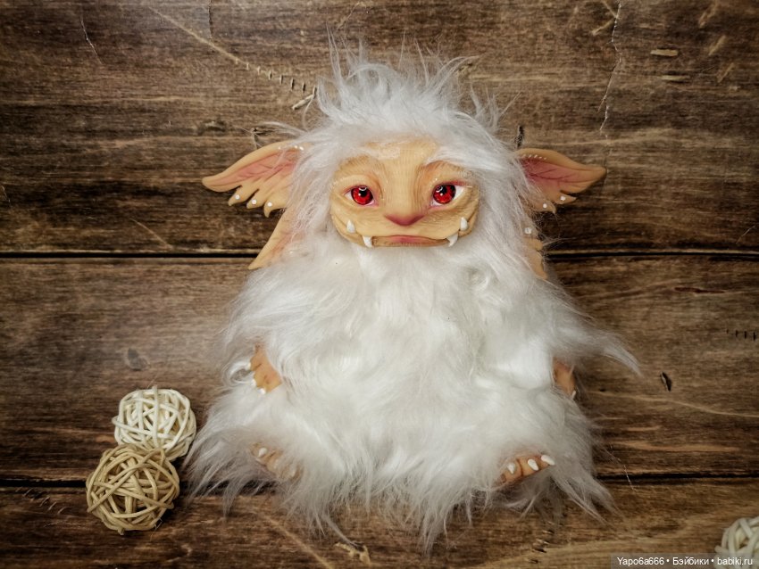 Авторская игрушка Альбиносик (фото 7)