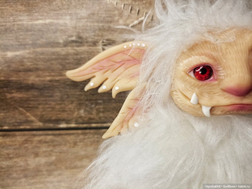 Авторская игрушка Альбиносик (фото 4)