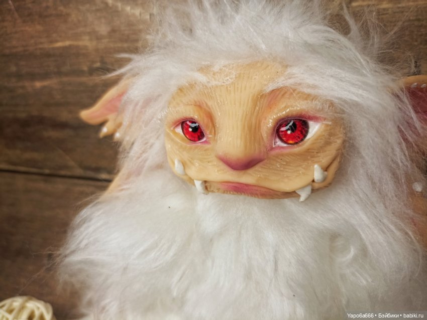 Авторская игрушка Альбиносик (фото 3)