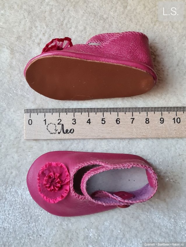 Ботиночки для антикварной куклы или реплики (фото 5)