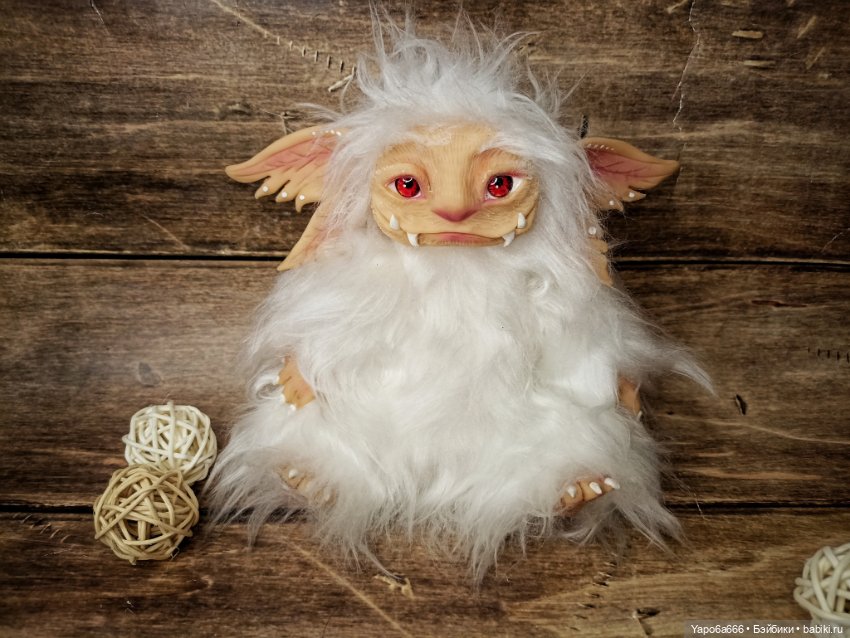 Авторская игрушка Альбиносик