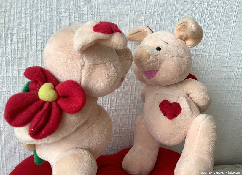 Влюбленные свинки — Игрушки для детей (фото 3)