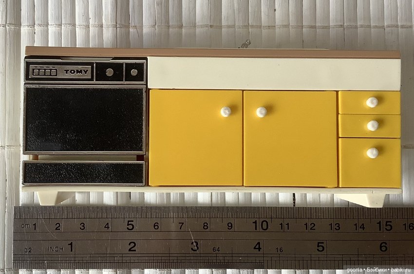 Кухня винтаж. Япония — Кукольная мебель