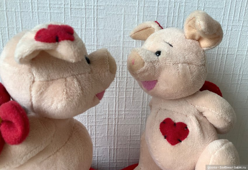Влюбленные свинки — Игрушки для детей (фото 2)