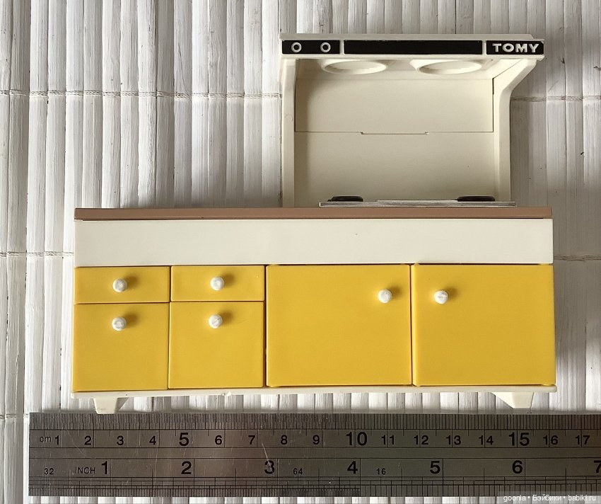 Кухня винтаж. Япония — Кукольная мебель (фото 10)