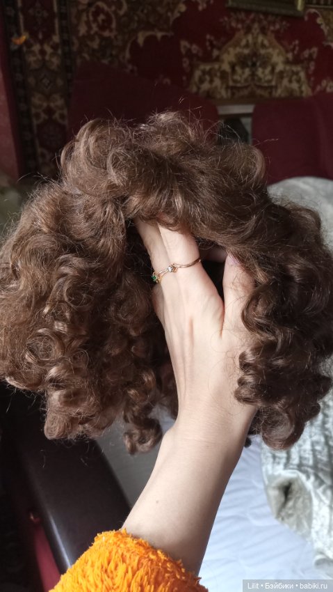 Парик на ОГ 33-34 см — Парики и волосы (мохер) для кукол (фото 4)