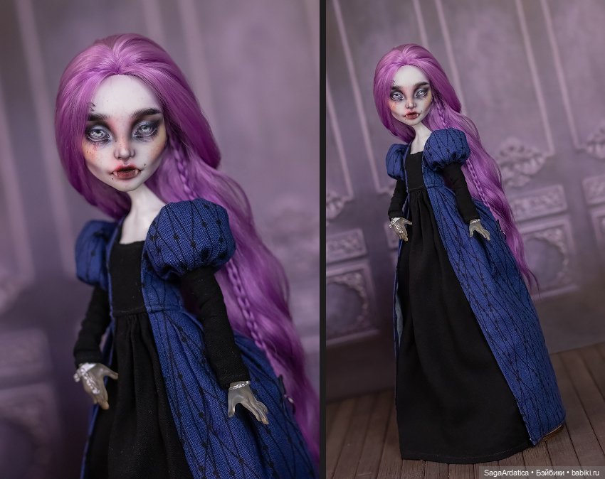 Ooak Спектра от Firexia (Freya Rune dolls)