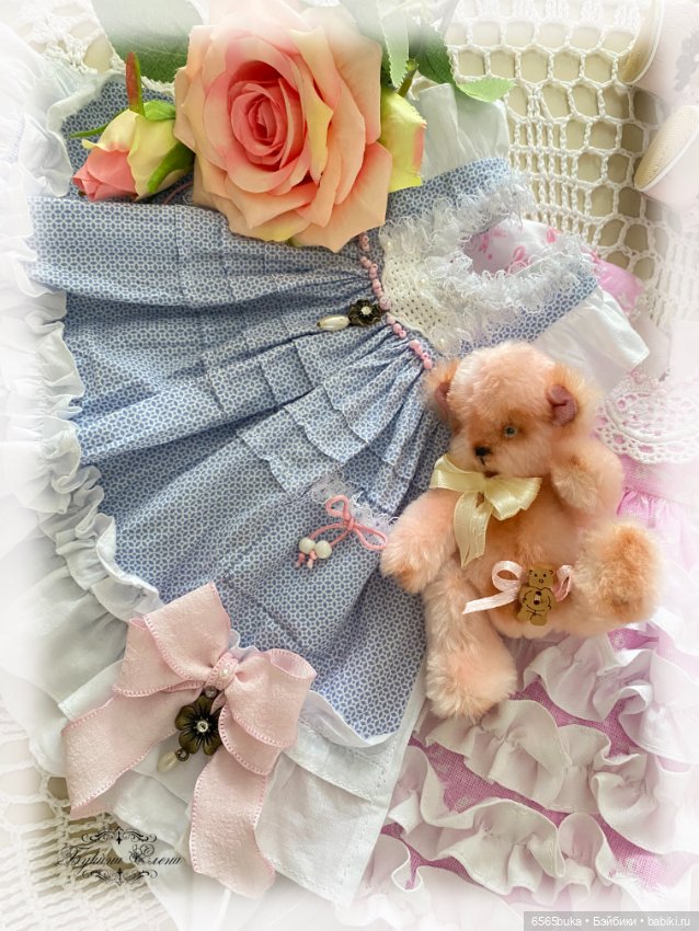 Сонечка, коллекционная текстильная кукла (фото 8)