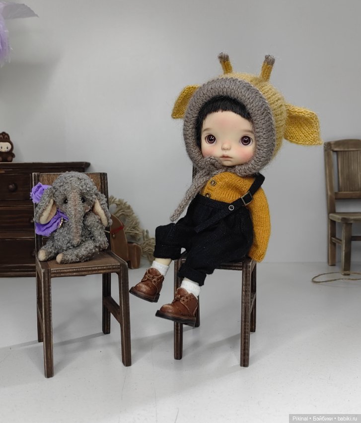 Стулья 1:6) — Кукольная мебель (фото 7)