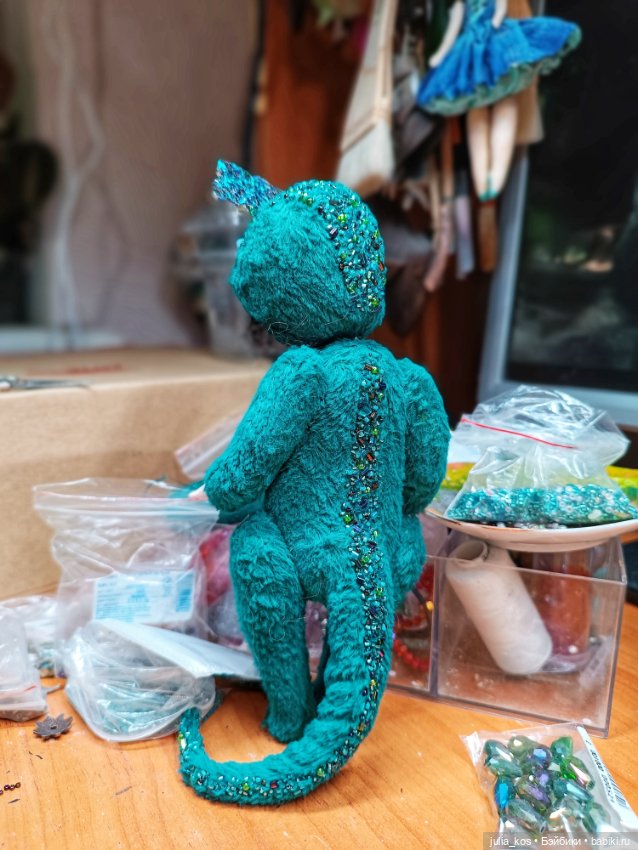 Тедди-долл Хозяйка медной горы (фото 8)