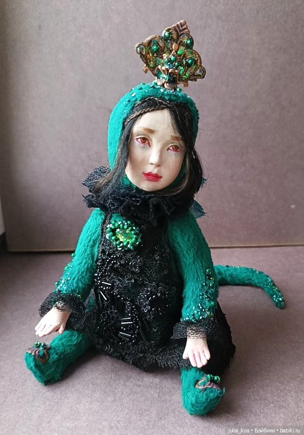 Тедди-долл Хозяйка медной горы (фото 7)