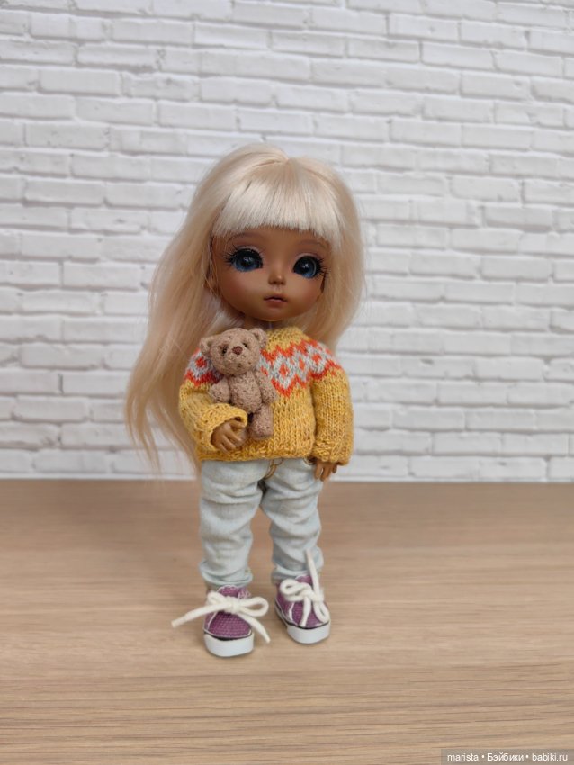 Мини мишка Тедди — Авторские игрушки (фото 5)