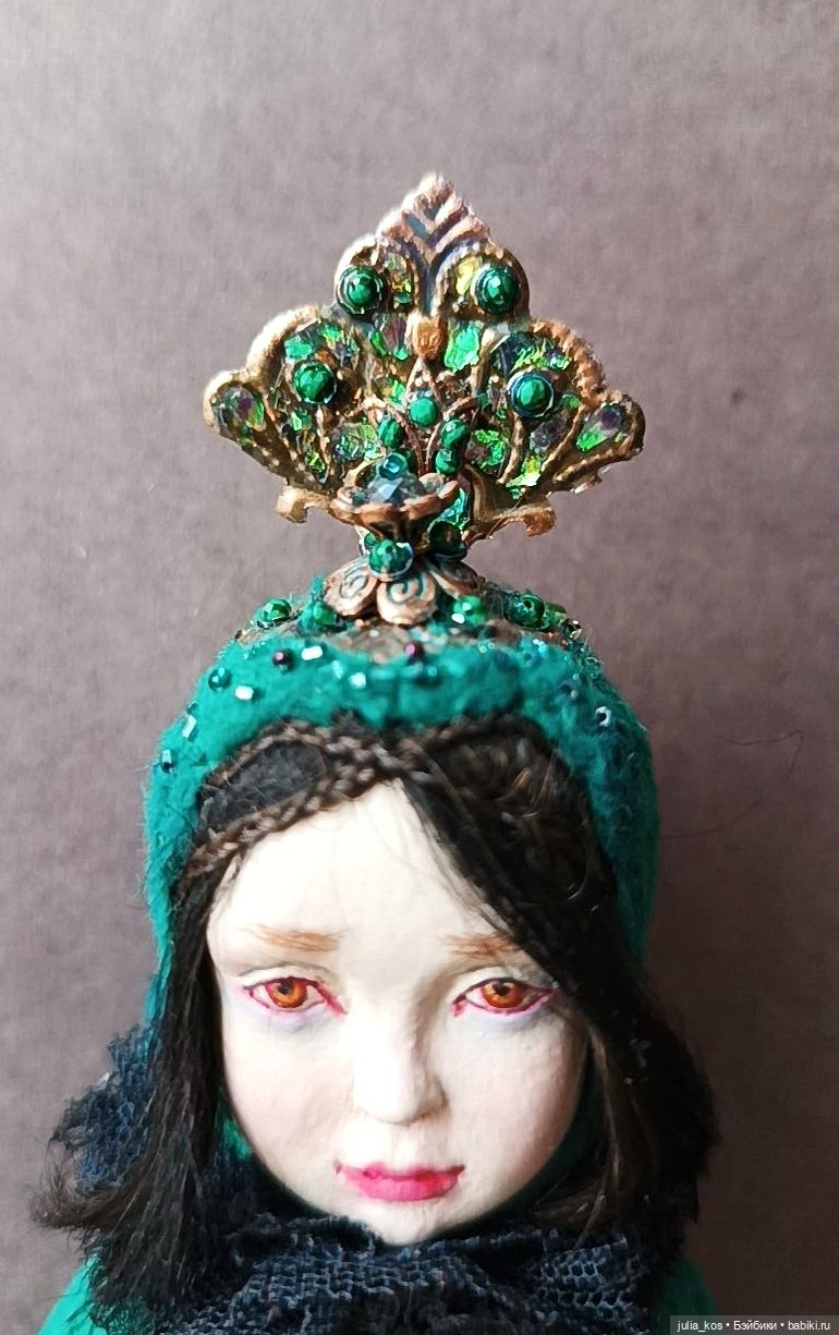 Тедди-долл Хозяйка медной горы (фото 5)