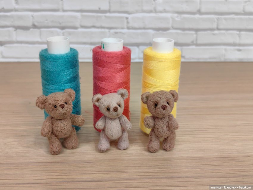 Мини мишка Тедди — Авторские игрушки (фото 6)