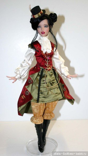 Выкройка PDF в натуральную величину / юбка, панталоны, блузка, платье для куклы Deja Vu Тоннер 40 см (фото 5)